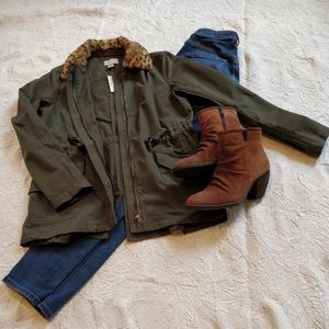 Ann Taylor Loft Utility Jacket